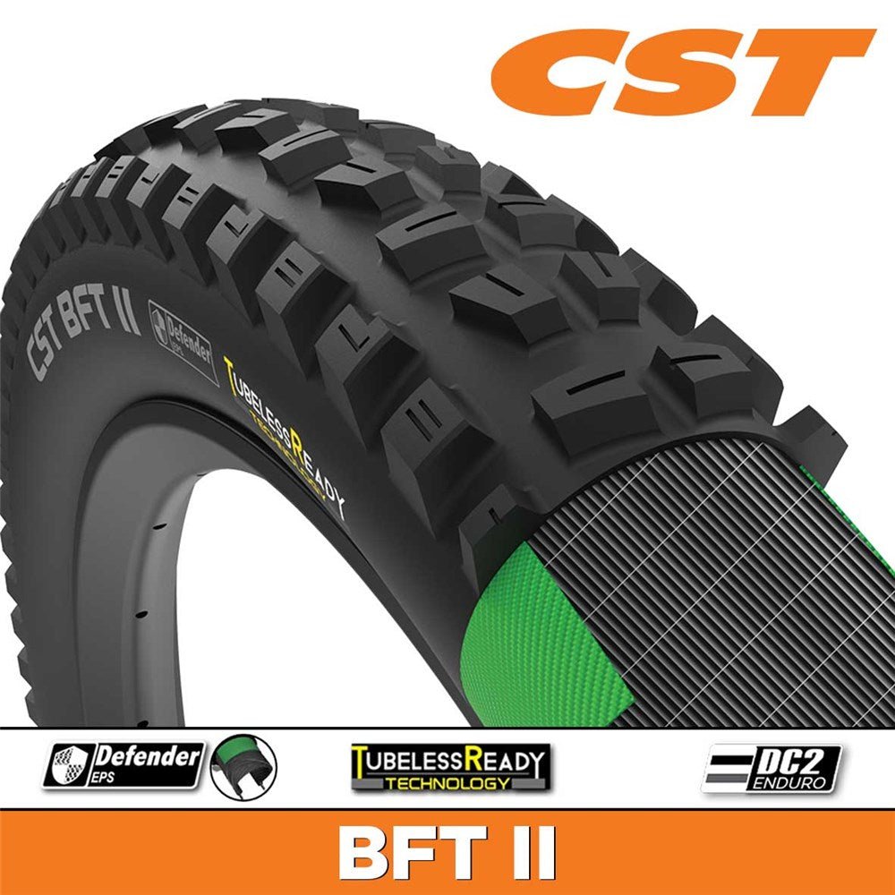 CST BFT II 29 x 2.4 Folding 60TPI EPS Tubeless Ready - C1752N