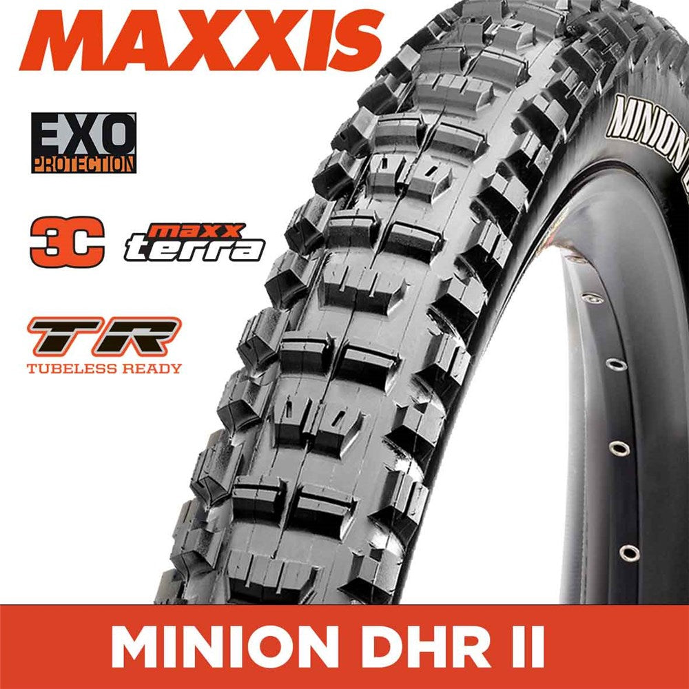 Maxxis Minion DHR II 29 x 2.30 3C MaxxTerra EXO TR Tyre