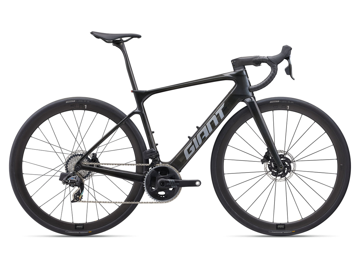 2025 Giant Defy Advanced E+ Elite 1 - Raw Carbon