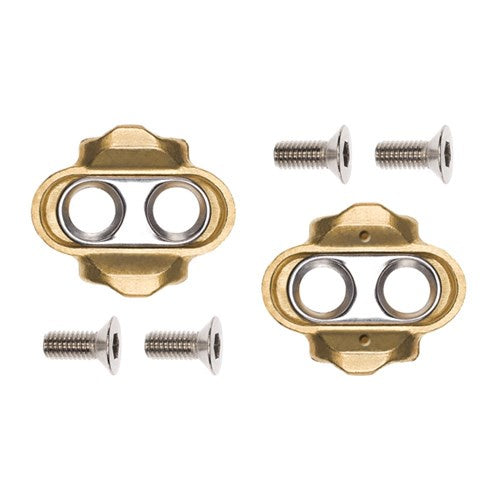 Crankbrothers Cleat Standard Release - Gold - 15 RLSE 6 DEG FLOAT