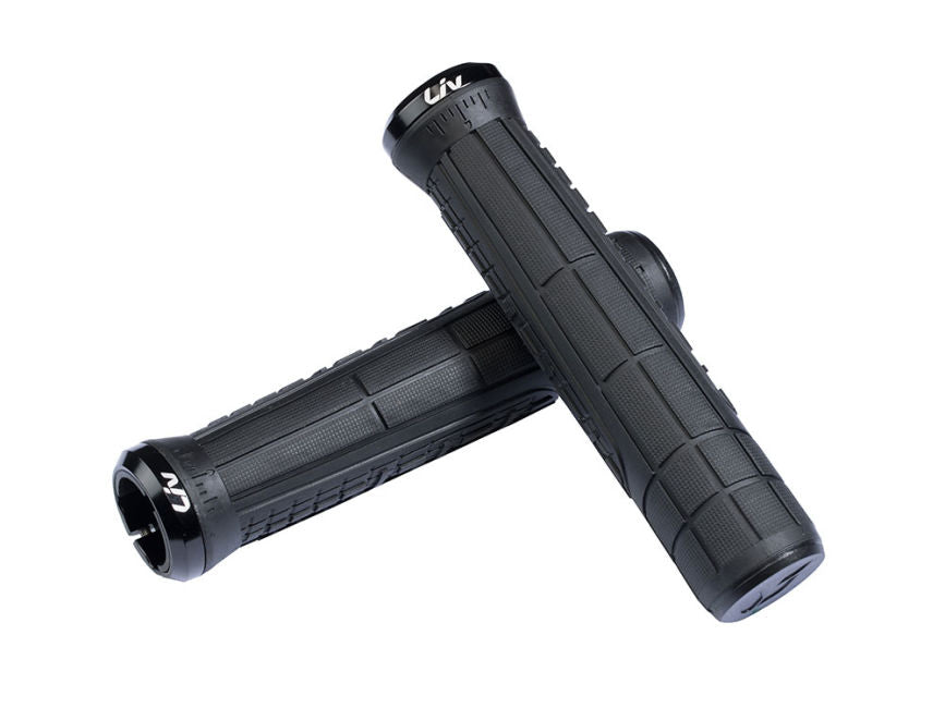 Liv Swage Singe Lock-On Grips 135mm - Black