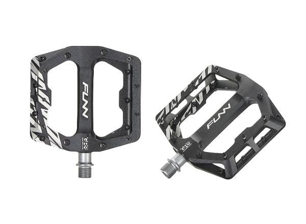 FUNN - Pedal - Funndamental - Black W/ Steel Black Pins