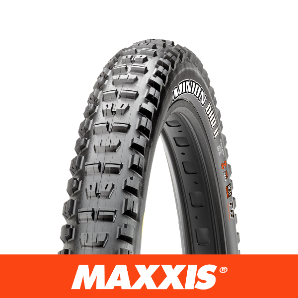 MAXXIS MINION DHR II 27.5 X 2.40 WT Folding DD 2X120TPI 3C MaxxGrip TR