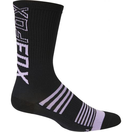 Fox W 8" Ranger Socks Black Lavander