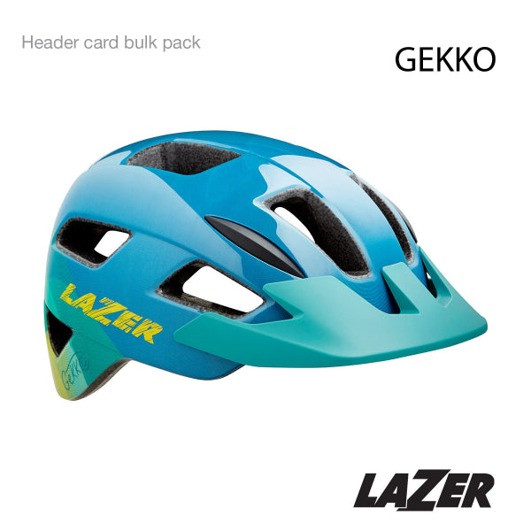 Lazer Helmet - Gekko - Blue Yellow Kids unisize