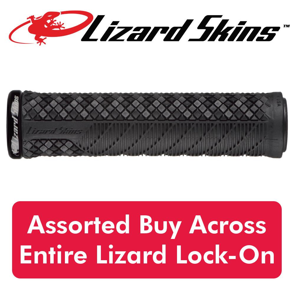 Lizard Skin Grips - LockOn Charger Evo - Black