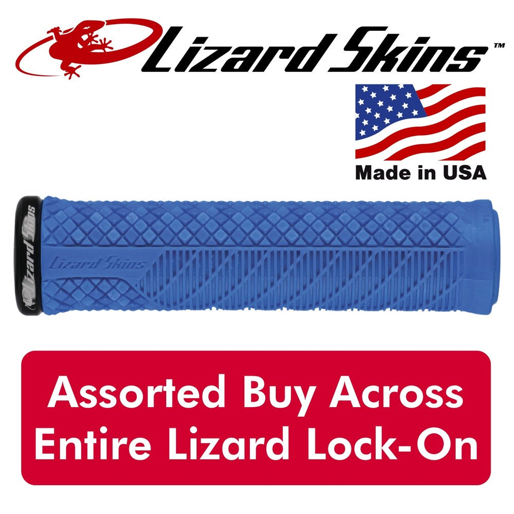 Lizard Skin Grips - LockOn Charger Evo - Blue