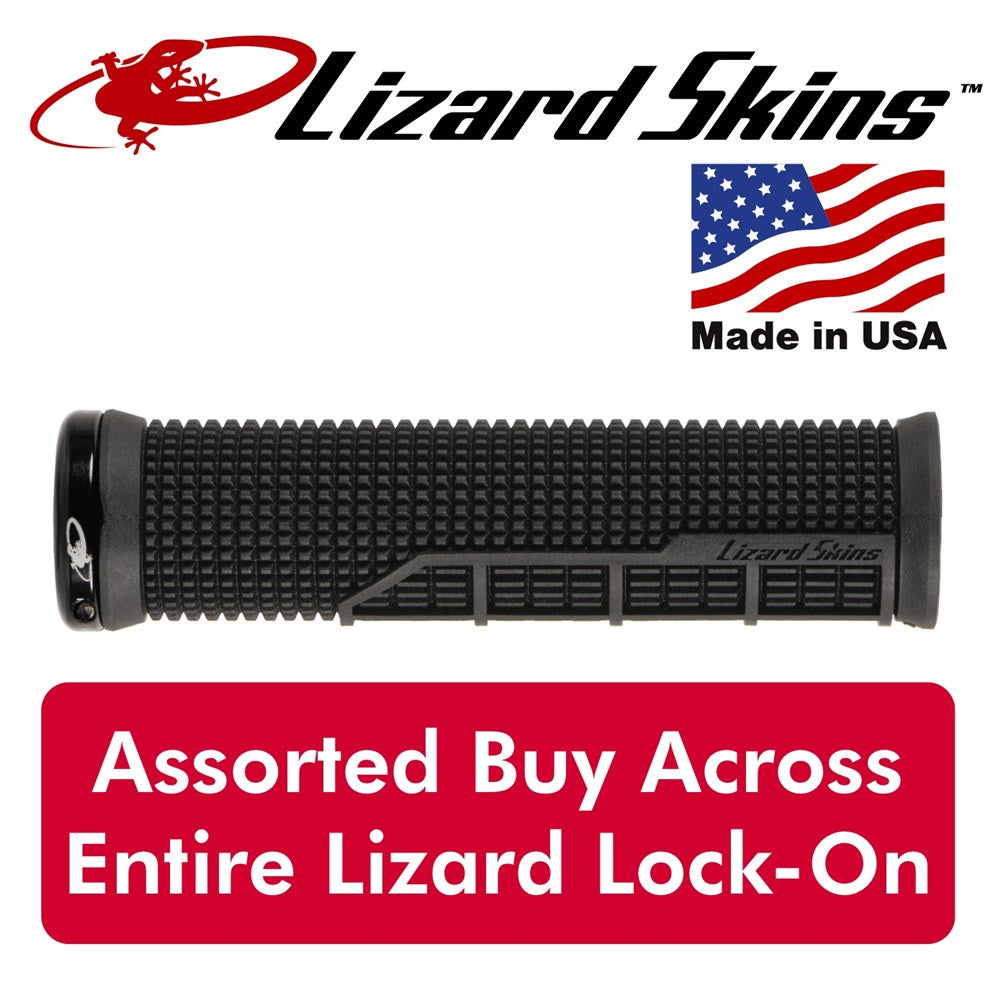 Lizard Skin Grips - Machine - Black