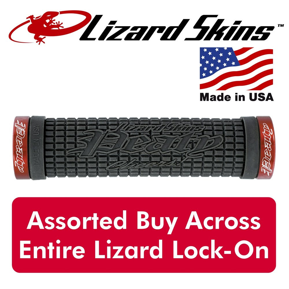 Lizard Skin Grips - Lock On Peaty - Black