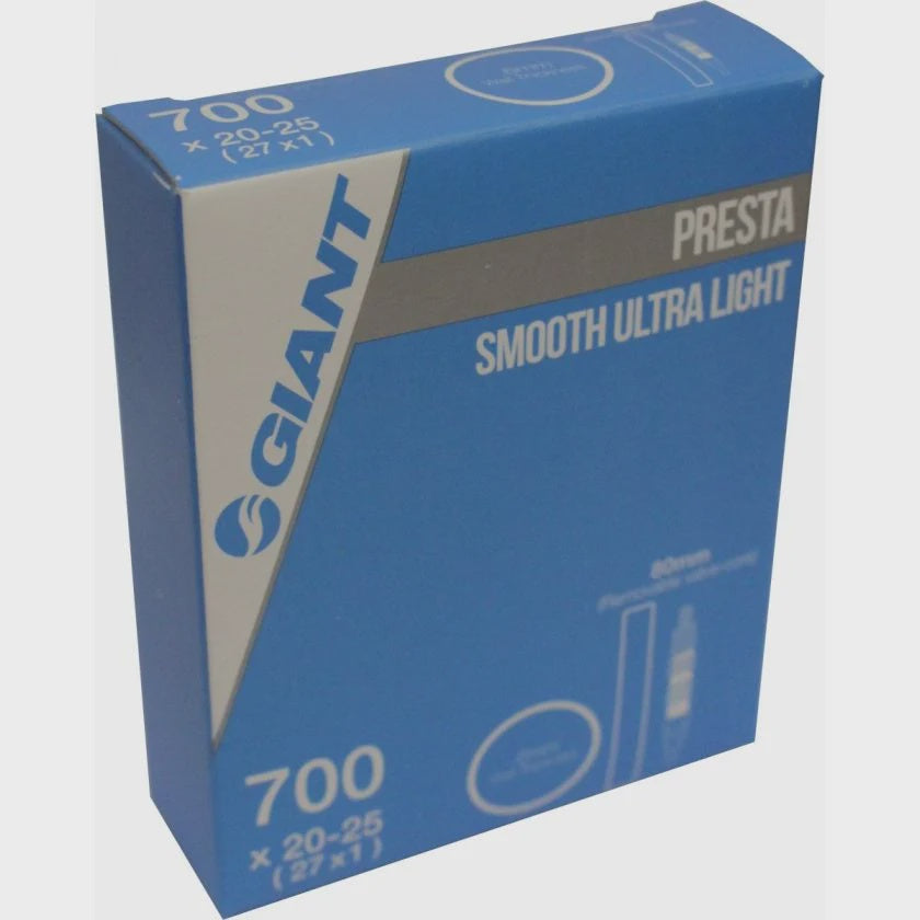 Giant Tube 700X20-25 - 80MM Presta Valve Smooth Ultra-Light