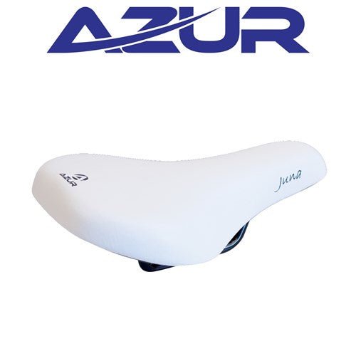 Azur Kids Saddle Pro Range - Juna White