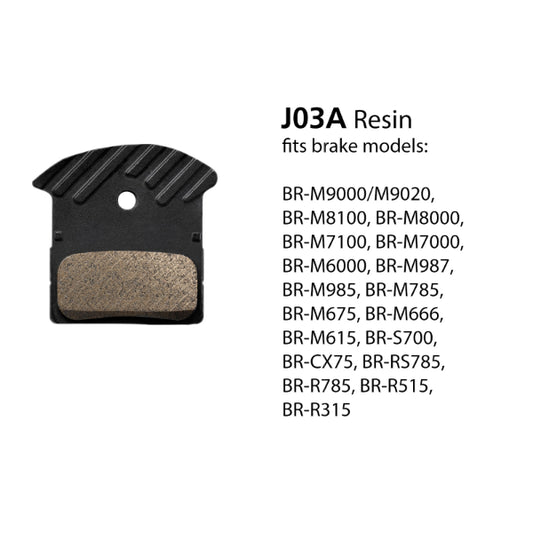 Shimano BR-M9000 Resin Pad & Spring J03A